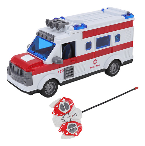 Ambulancia De Control Remoto Para Niños De Cuatro Vías Con