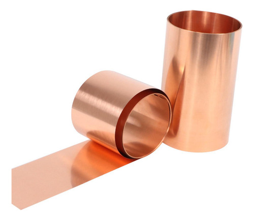 6 Rollo De Lámina De Cobre, Placa De Lámina De Metal, 0,1