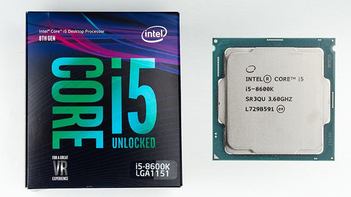 Micro Procesador Intel Core I5 8600k 4.3ghz Coffee Lake 1151