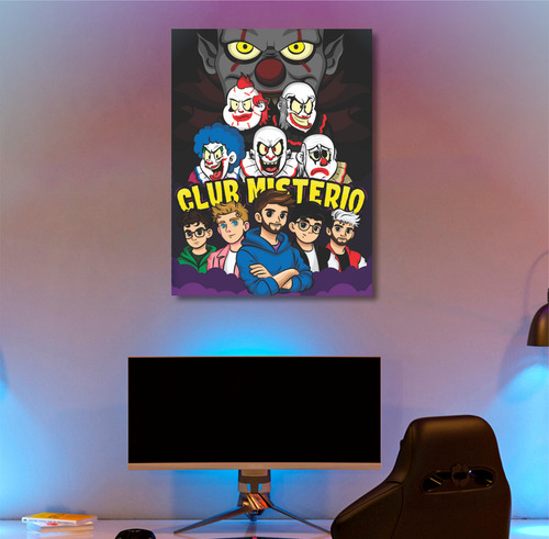 Cuadro Decorativo 30x40 Stitch Rocky Simpsons Dragon B Y Más Club Misterio