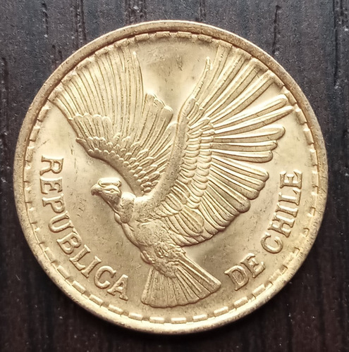 Moneda De 5 Centimos De Chile Año 1970