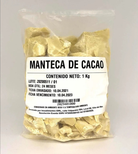 Manteca De Cacao - 1 Kg