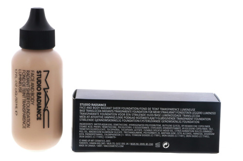 Base De Maquillaje Mac Studio Radiance Face & Body C2 50 Ml