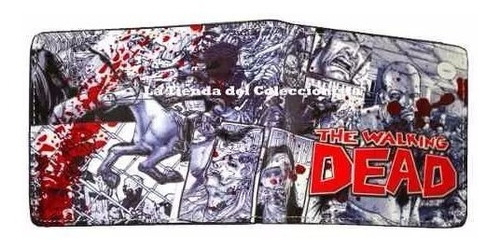 Billetera The Wlaking Dead Diseño Comics