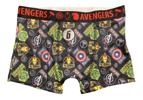 Calzoncillo Boxer Avengers Spiderman Cars Buzz Woody 