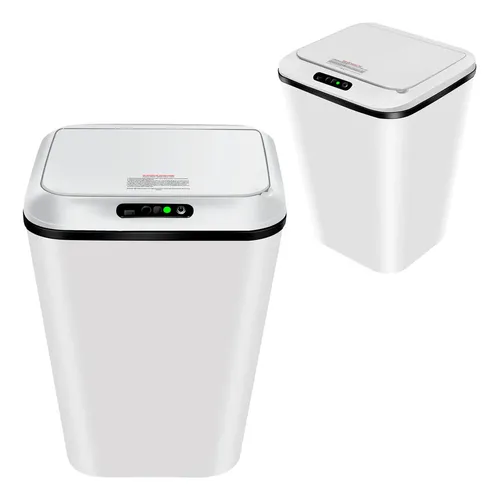 Lixeira Automática Inteligente 16 L com Sensor Touch