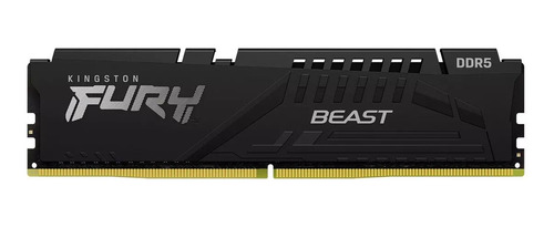 Memoria Ram Kingston Fury Beast 16gb 4800mhz Ddr5 Cl38 Negro