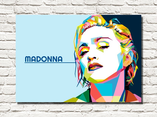 Cuadro Decorativo Canvas Madonna Art