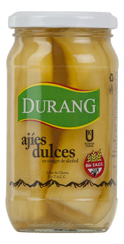 Aji Dulce En Vinagre X 110 Gr Durang