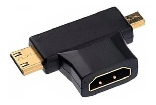 Puntotecno - Adaptador 3 En 1 / Hdmi-h A Mini Y Micro Hdmi-m