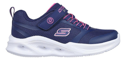 Zapatilla Niña Sola Glow Azul Skechers