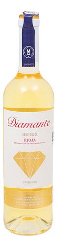 Vino Blanco Español Diamante Semidulce 750ml
