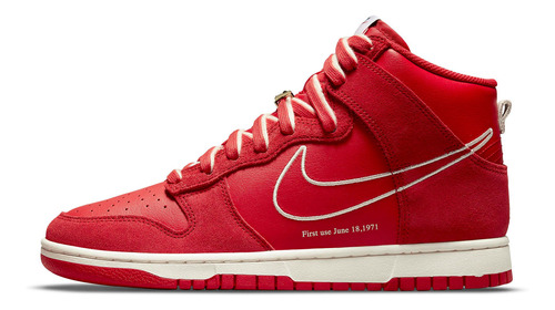 Zapatillas Nike Dunk High First Use Red Urbano Dh0960-600   