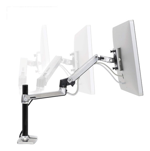 Ergotron - Brazo Para Un Solo Monitor Lx, Soporte De Escr...