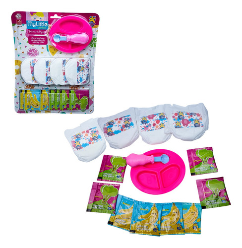 Kit Primeira Papinha Com Saches/ E Fraldinhas