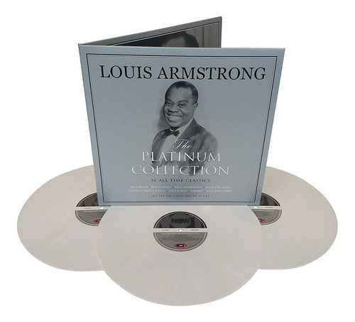 Louis Armstrong The Platinum Collection Lp 3vinilos De Color Blanco Importado Nuevo Cerrado 100 % Original Reissue Remastered Gatefold Slevee En Stock Not Now Music - Físico - Vinilo - 2017