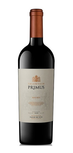 Vino Salentein Primus Malbec 750ml - Edición Limitada