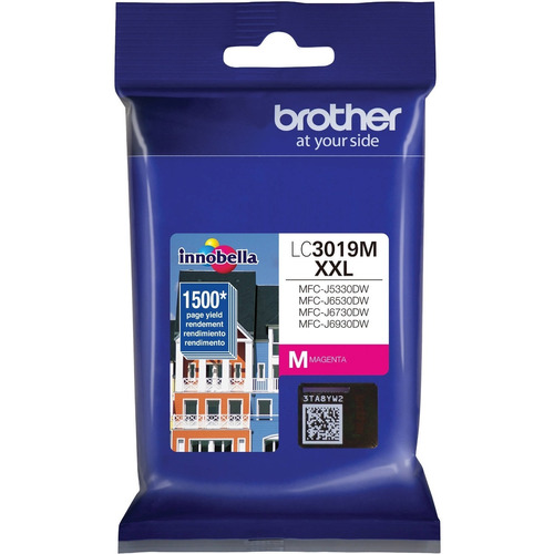 Cartucho De Tinta Brother Lc3019m Magenta Alto Rendimiento