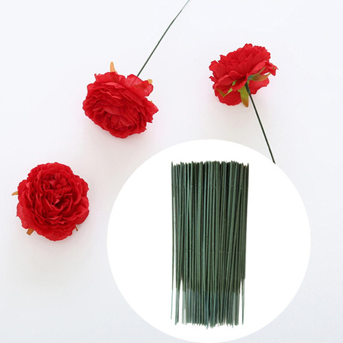 Z 100x Tallos De Flores Artificiales, Varilla Floral, 18 Cm