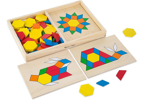  Pattern Blocks And Boards Classic Toy Developmental To...