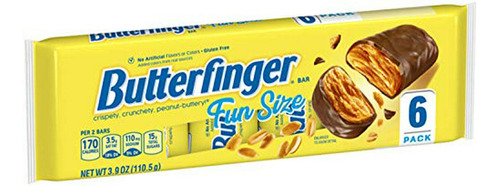 Pack De 6 Bandejas De Mini Barritas Butterfinger