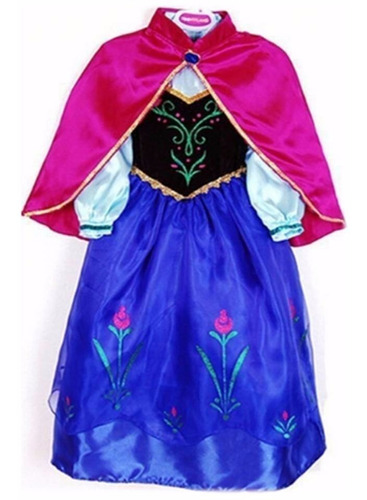 Disfraz Princesa Ana De Frozen- Envio Gratis