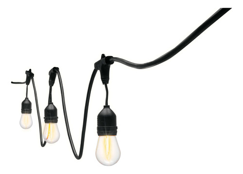 Serie De 14.6 M Con 24 Luces De Led Para Exterior, Volteck