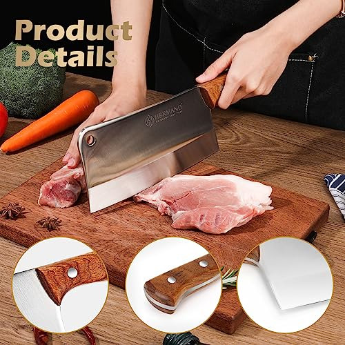 Cuchillo Carnicero 8puLG - Resistente Y Fcil De Usar