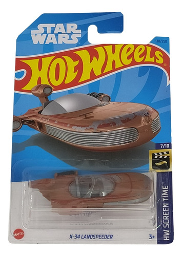 Hot Wheels X-34 Landspeeder 138/250 Hw Screen Time 7/10 2023