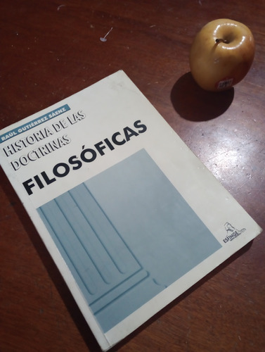 Historia De Las Doctrinas Filosóficas Raúl Gutiérrez Sáenz 