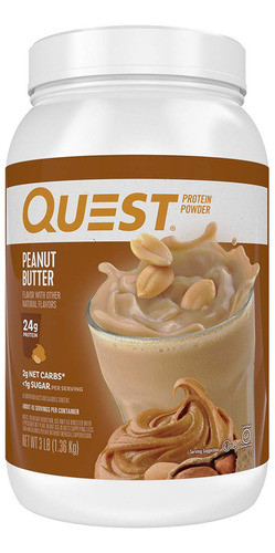 Quest Nutrition Protena De Mantequilla De Man En Polvo, Alta