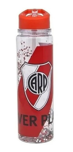 Botella De Agua Equipo De Futbol River Con Pico Cresko