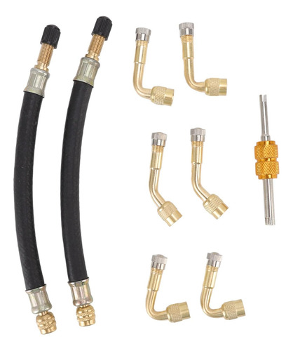 Extensiones De Válvula De Neumático Adaptador De Válvula