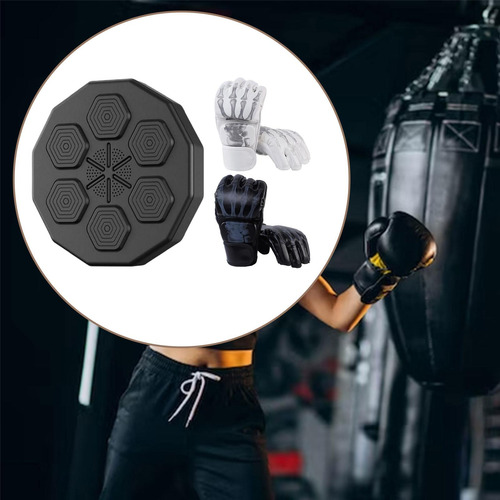Máquina De Boxeo Musical, Música Electrónica, En Y Negro