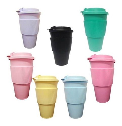 Vaso  Apto Para Microondas Con Banda X 4 Unidades