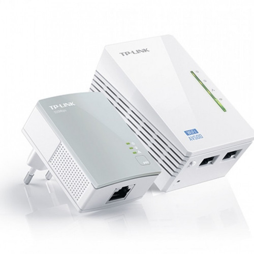 Extensor Rango Powerline Wifi Av500 A 300 Mbps Kit Tp Link