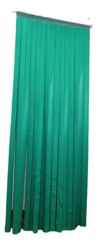 Cortina Tiras Plásticas Doble Hilera Ancho 95 Cm X 2 M Largo