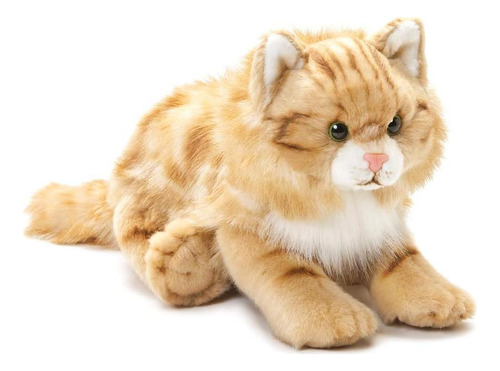 Gato Maine Coon Grande Demdaco Juguete De Peluche 29 Cm