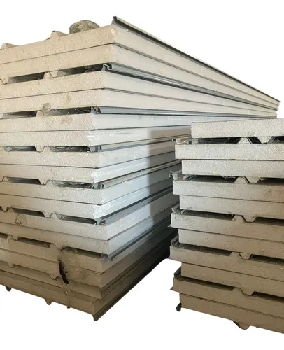 Isopanel Trapezoidal 7.5cm Espesor - 7.40mts Largo