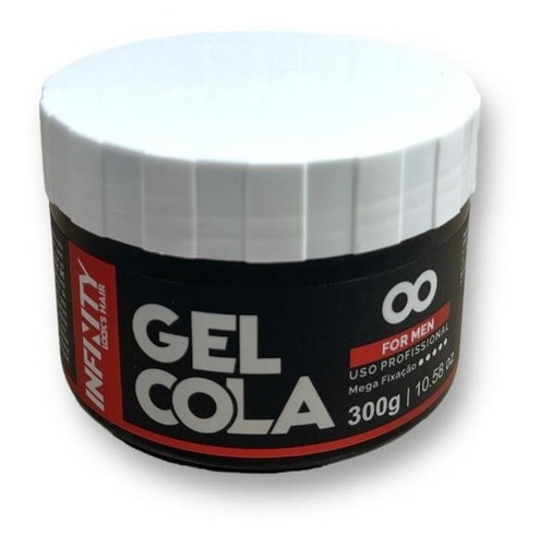 Gel Cola For Men  Profissional Infinyt Look's Hair 300gr