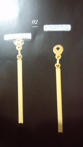 Aretes Lineal Cristal Unique
