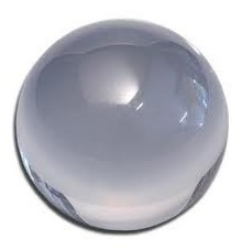 Imagem 2 de 5 de Bola Contato Pró Crystal 100mm Malabares E Circo