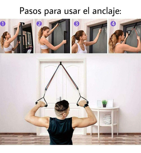Imagen 7 de 10 de Ligas De Resistencia Premium Para Ejercicio 11 Pz