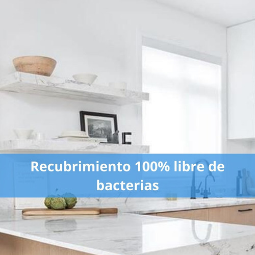 Imagen 7 de 10 de Porcelanato Líquido Marmoleado Kit Para 3 M2 Acabado White L