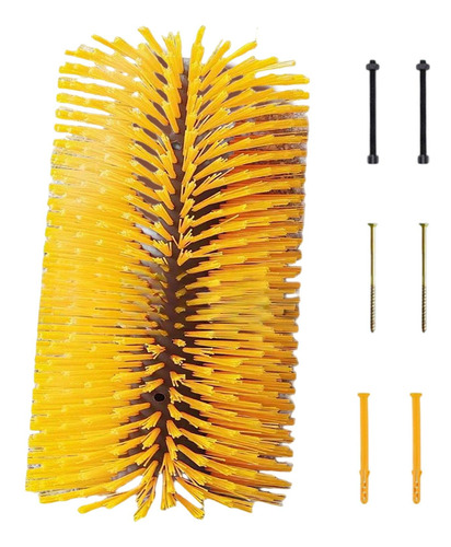 Cepillo Para Rascar Ganado, Cepillo Para Rascar La Amarillo
