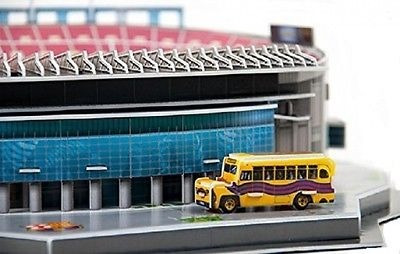 Maqueta Estadio 3d Para Armar!!! Fcb Barcelona !! Camp Nou !
