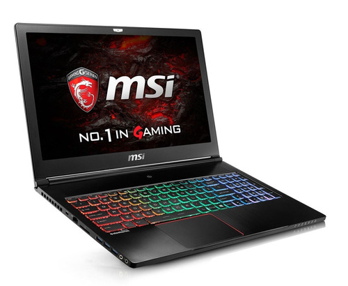 Notebook Gamer Msi I7 Gp62 7rex Leopard Pro Gtx 1050 Ti 4gb