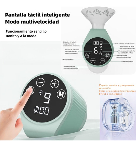 Extractor De Leche Electrico Inalámbrico Portátil Kk