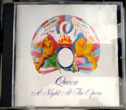 Queen - A Night At The Opera Cd England Uk 1975 1992 Caba