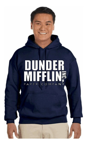 Poleron Hoodie Algodon Canguro The Office Dunder Mifflin 